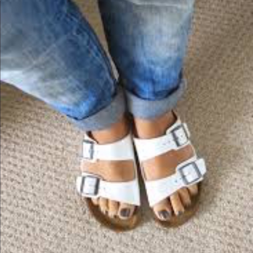 White Birkenstock